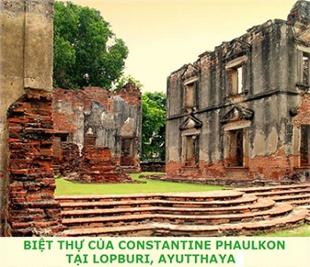 Biệt thự của Constantine Phaulkon ở Lopburi, Ayutthaya