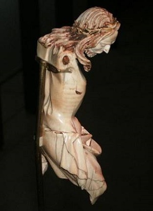ivory crucifix
