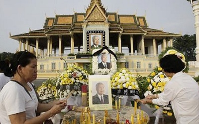 Người dân Campuchia tiếc thương Cựu Vương Sihanouk