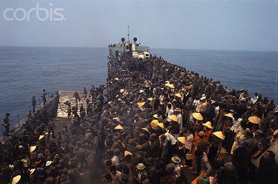 Chiếc xà lan quân vận vùng 1, di tản Quân & Dân chuyến cuối cùng từ Thuận An