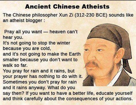 chinese athiest