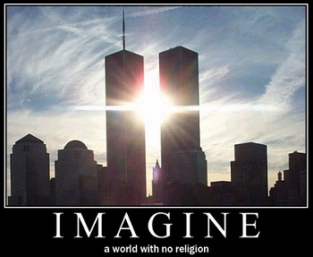 imagine world without religion
