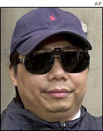 Former priest Michael Lau, outside court, June 2002