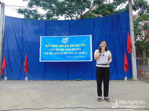 liên hội phụ nữ Quỳnh Lưu yêu cầu chính quyền xử linh mục Đặng Hữu Nam