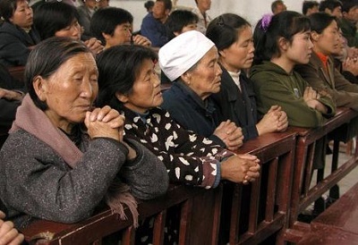 Catholic in rural area in China