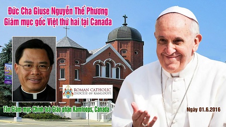 Đức Cha Giuse Nguyễn Thế Phương - Giám mục gốc Việt thứ hai tại Canađa