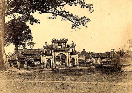 Chùa Phu-Ni gần Sơn Tây - lời chú của Dr. Hocquard lúc chụp ảnh này khoảng 1884-1885